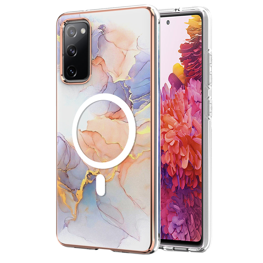 YB IMD Series-19 for Samsung Galaxy S20 FE 4G S20 FE 5G S20 Lite S20 FE 2022 Magnetic IMD Case 2.0mm TPU Phone Cover YB IMD Series-19 for Samsung Galaxy S20 FE 4G S20 FE 5G S20 Lite S20 FE 2022 Magnetic IMD Case 2.0mm TPU Phone Cover